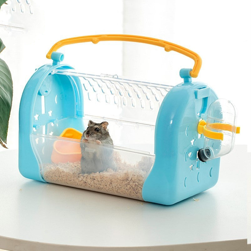The Ultimate Transparent Bag Hamster Out To Carry Cage: Perfect for Your Pet Adventures!