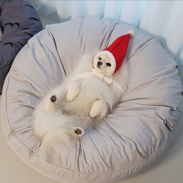 Discover Comfort and Luxury with the Pet Moisture-proof Large Round Bed