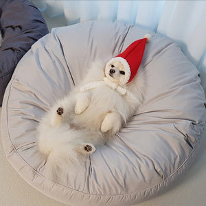 Discover Comfort and Luxury with the Pet Moisture-proof Large Round Bed