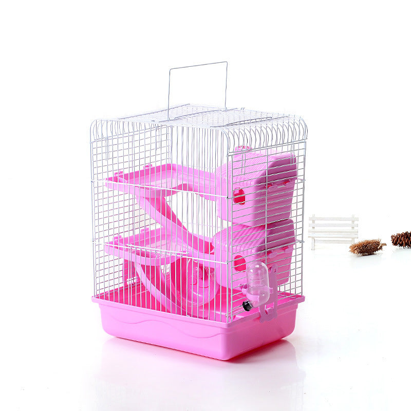 The Ultimate Luxury for Your Furry Friend: The Three-Storey Hamster Cage Luxury Villa