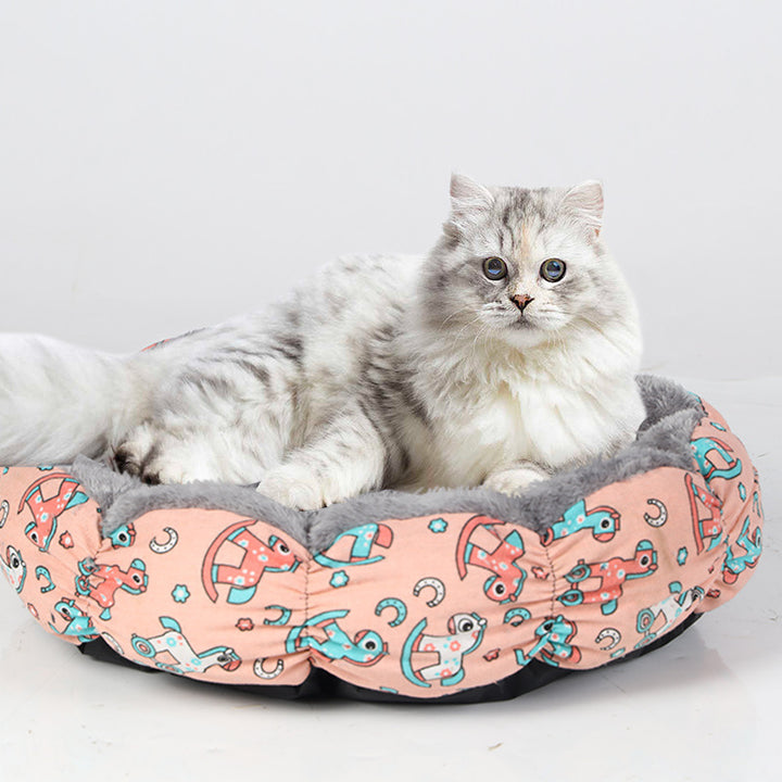 Calming Donut Bed For Pets