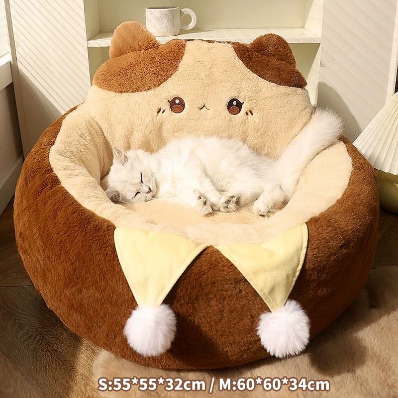 Cats Sofa Round Bed