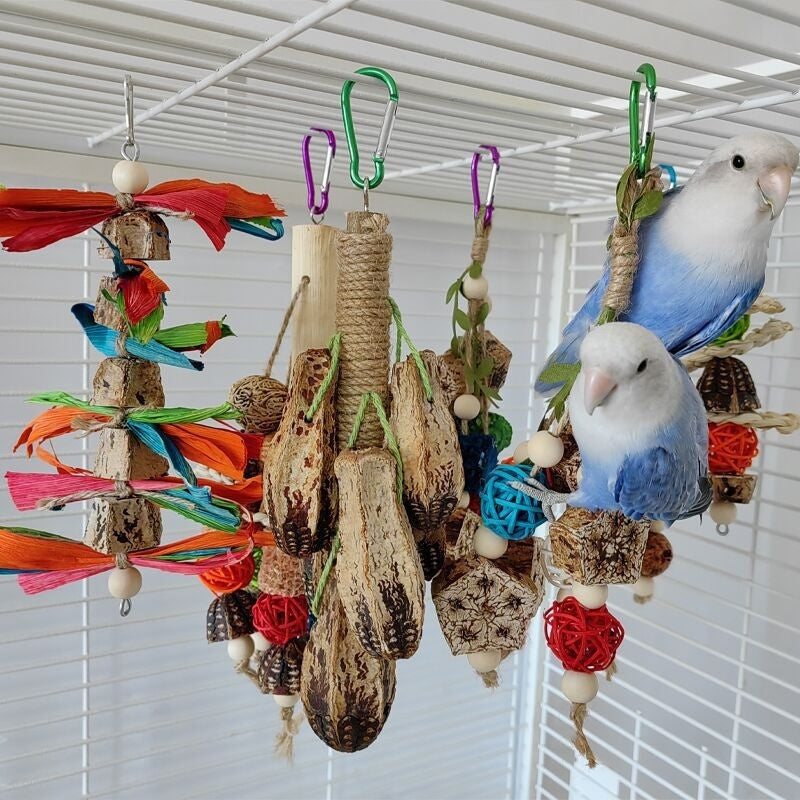 Parrot Toys Stand Rod Bird Cage