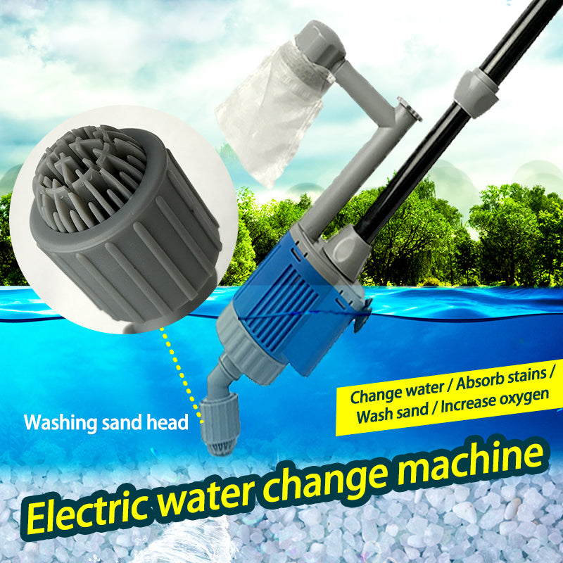 Fish Tank Aquarium Sand Electric Vacuum