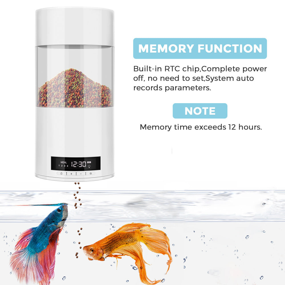 Aquarium fish tank automatic feeder