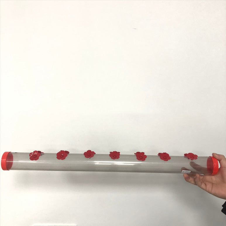 Hanging Long Tube Hummingbird Bird Feeder