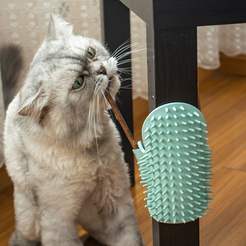 Rub Hair Device Teasing Cat Stick Toy