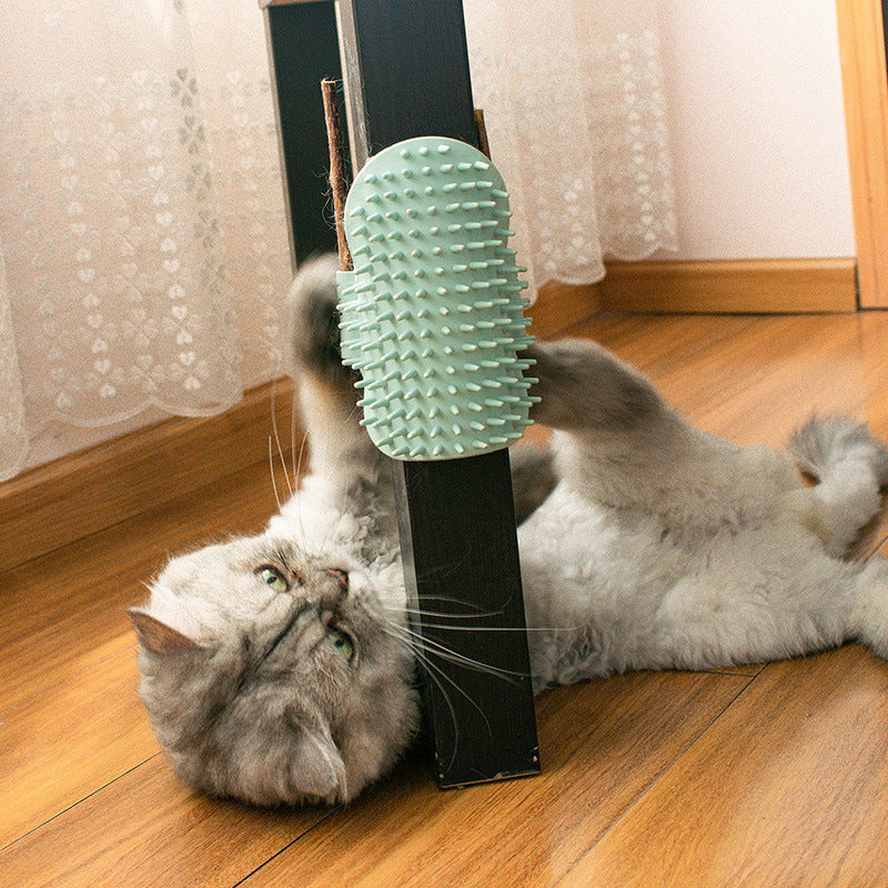Rub Hair Device Teasing Cat Stick Toy