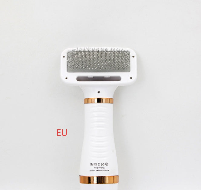 2 in 1 Pet Drying Brush Hair Dryer Comb