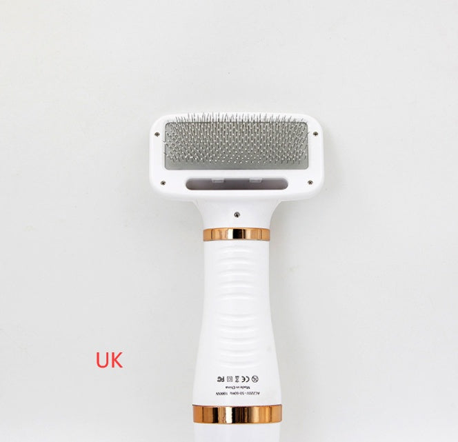 2 in 1 Pet Drying Brush Hair Dryer Comb