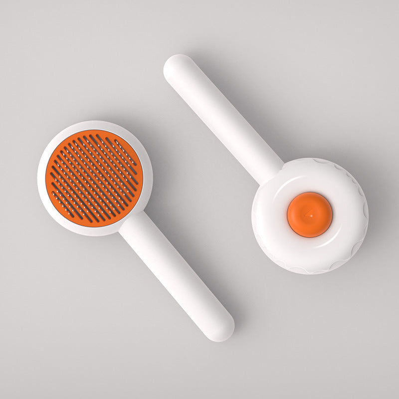 Pet Comb Brush Donut Hair Removal