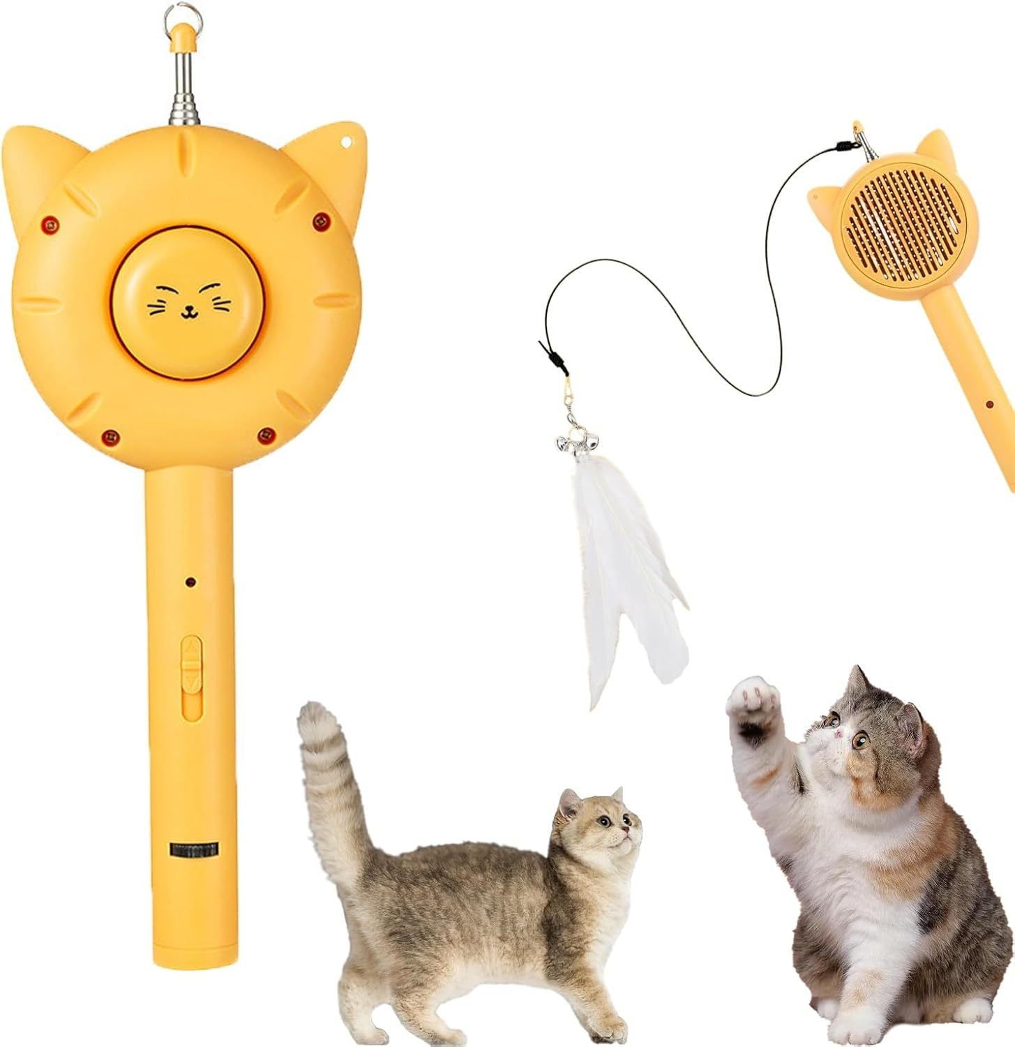 Cat Brush 5-in-1 Interactive Cat Toys