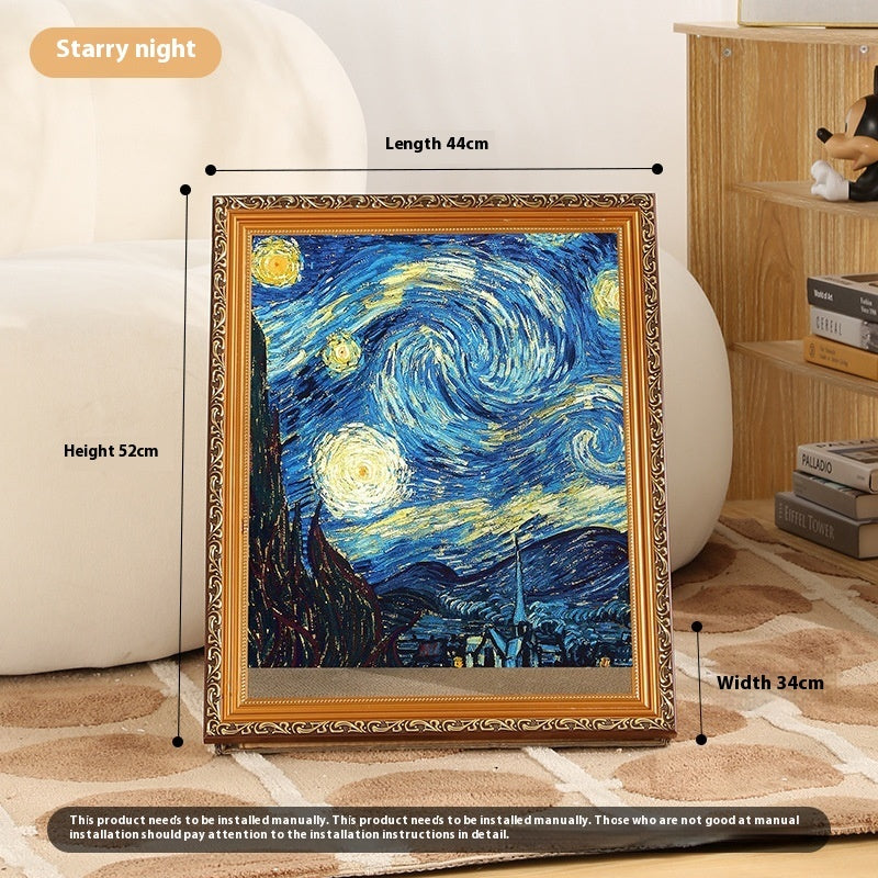 Retro Golden Cat Scratch Board Toy