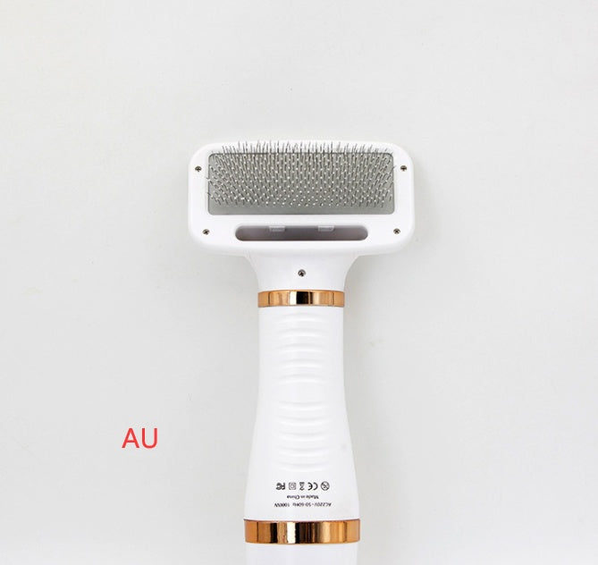 2 in 1 Pet Drying Brush Hair Dryer Comb