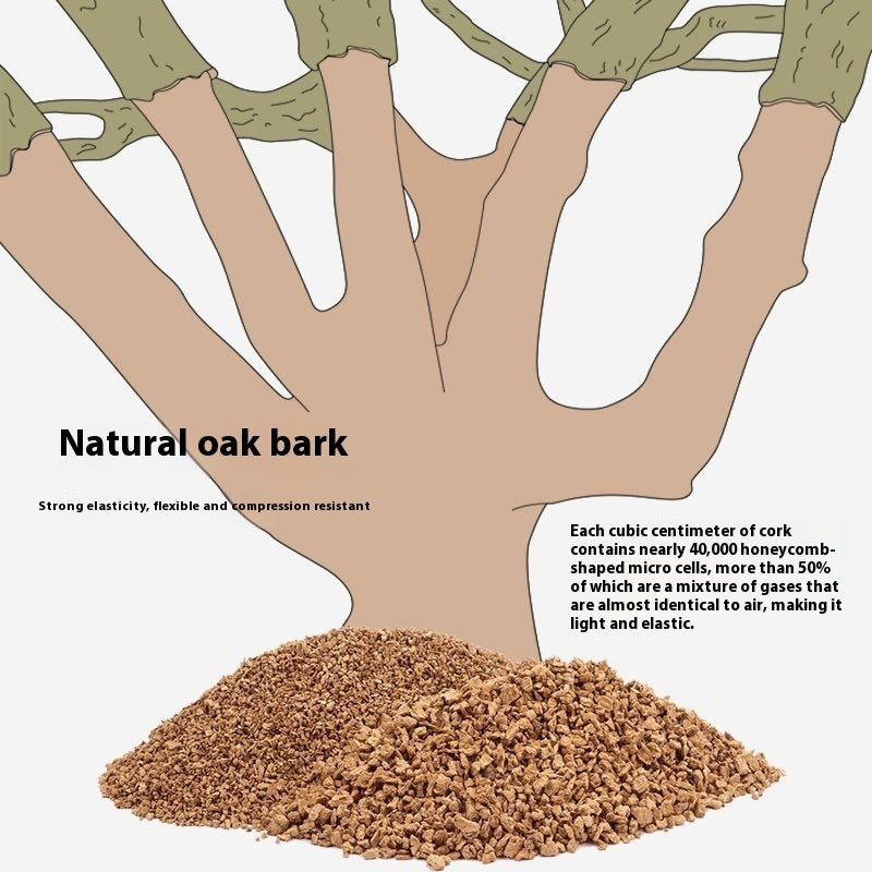 Oak Cork Hamster Digging Supplies