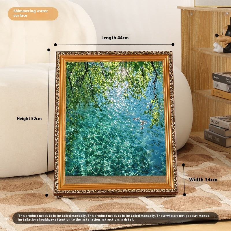 Retro Golden Cat Scratch Board Toy