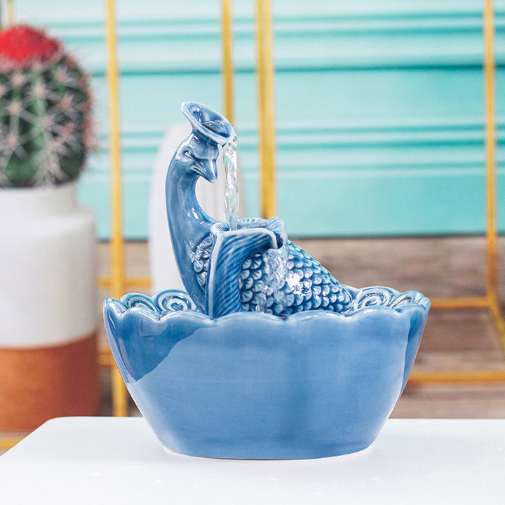 Ceramic Pet Automatic Water Feeding Bowl