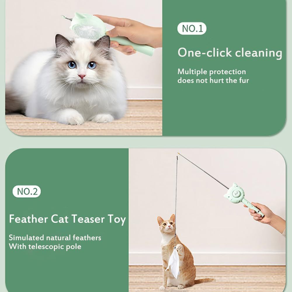 Cat Brush 5-in-1 Interactive Cat Toys
