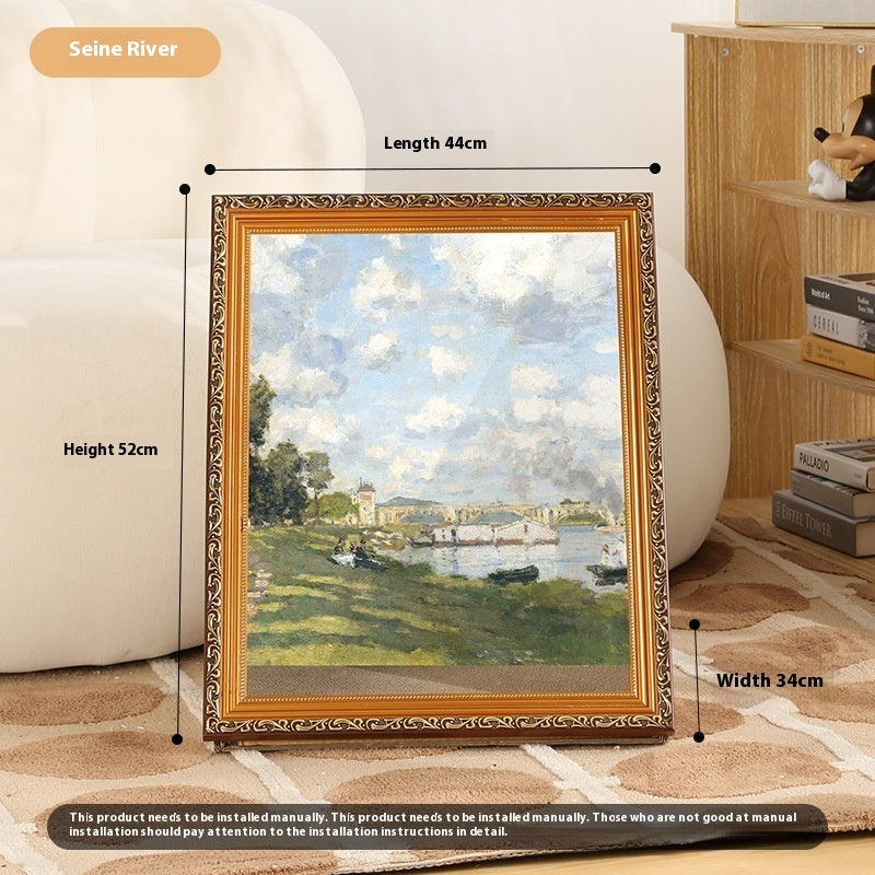 Retro Golden Cat Scratch Board Toy