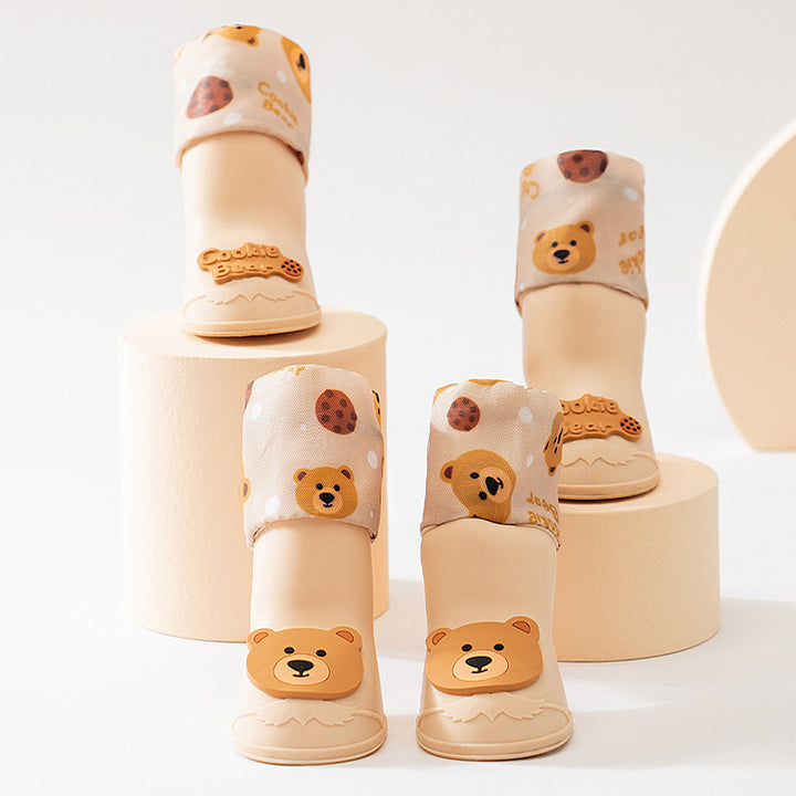 Cartoon Pet Wear-resistant Dog Boots
