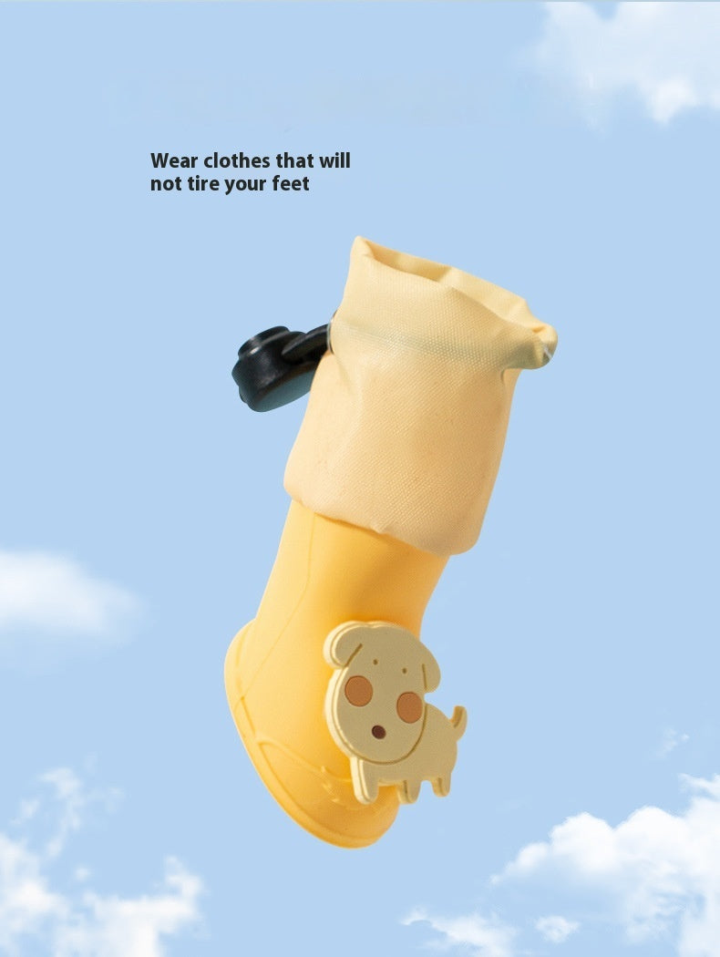 Cartoon Pet Wear-resistant Dog Boots