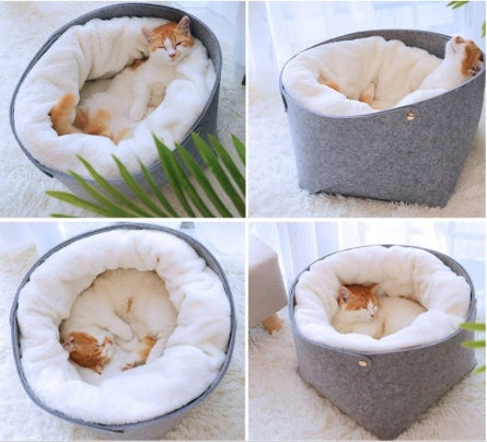 Comfortable kitten puppy pet bed
