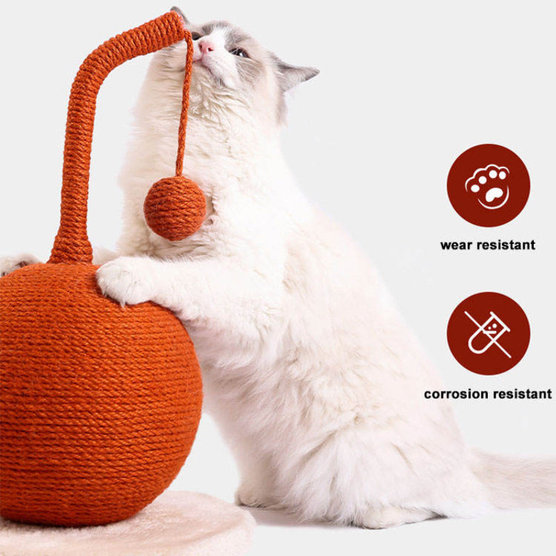 Creative Teasing Cat Interactive Toy Fruit Ball