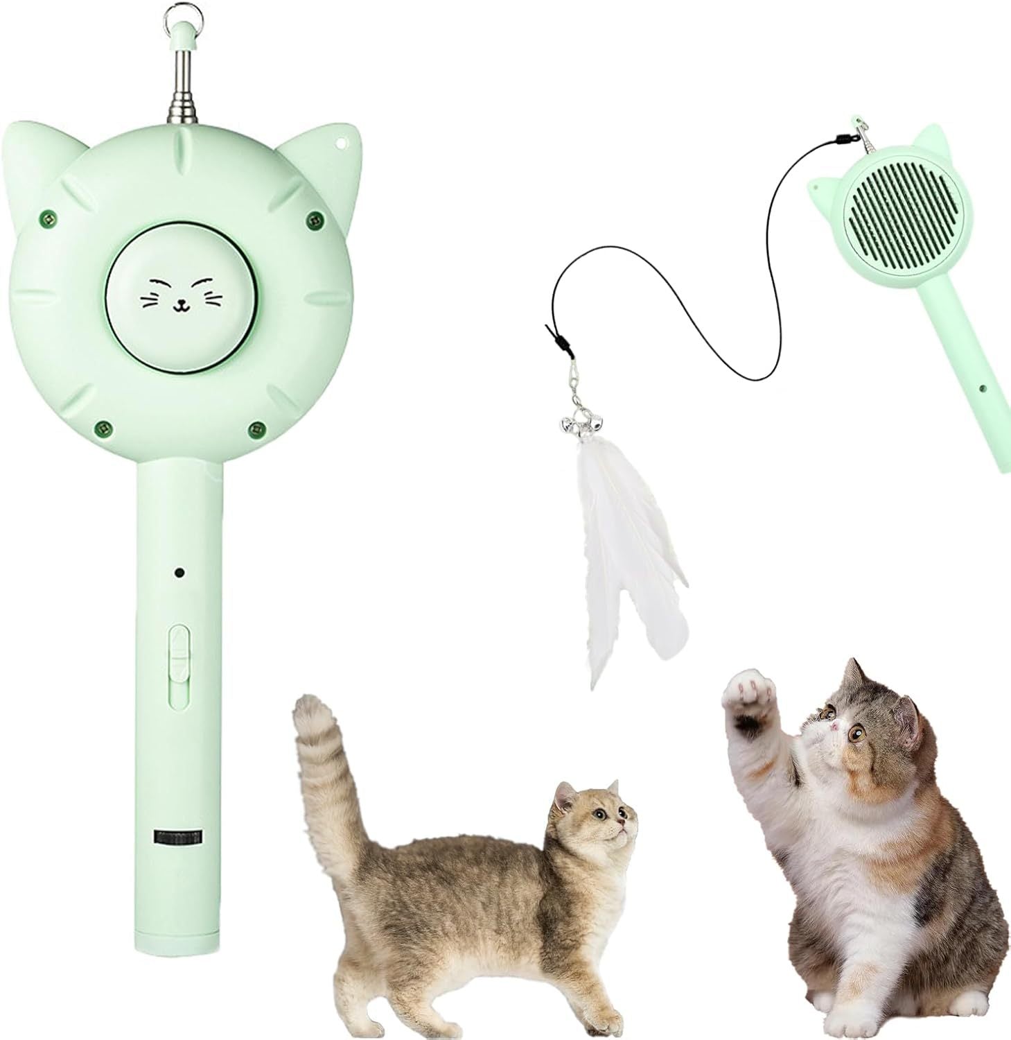 Cat Brush 5-in-1 Interactive Cat Toys