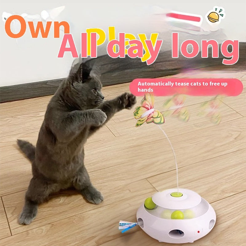 Intelligent Automatic Cat Teasing Toy