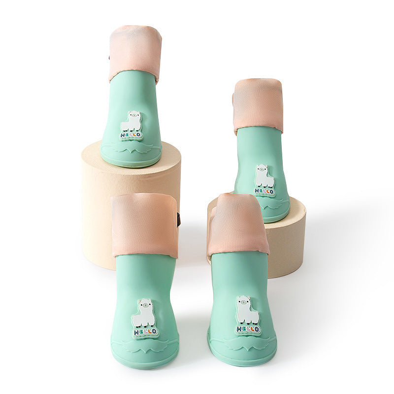 Cartoon Pet Wear-resistant Dog Boots