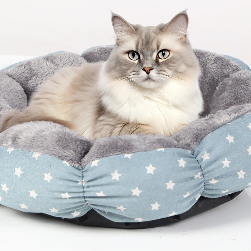 Calming Donut Bed For Pets