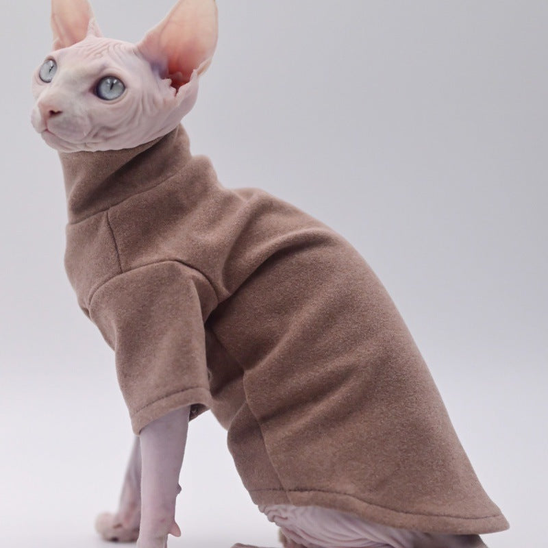 Hairless Cat Clothes Winter Base Hoodie