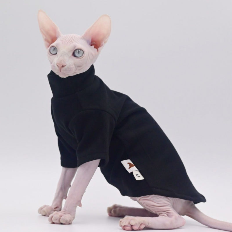 Hairless Cat Clothes Winter Base Hoodie