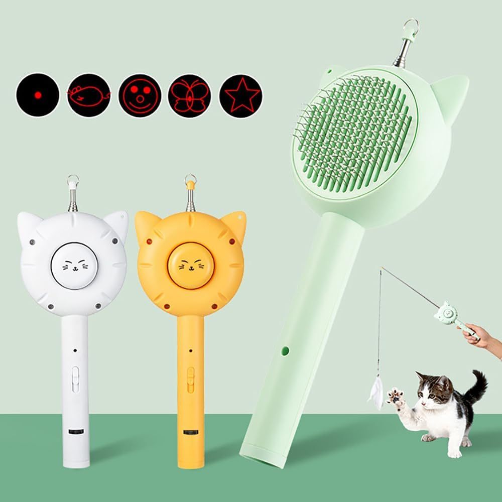 Cat Brush 5-in-1 Interactive Cat Toys