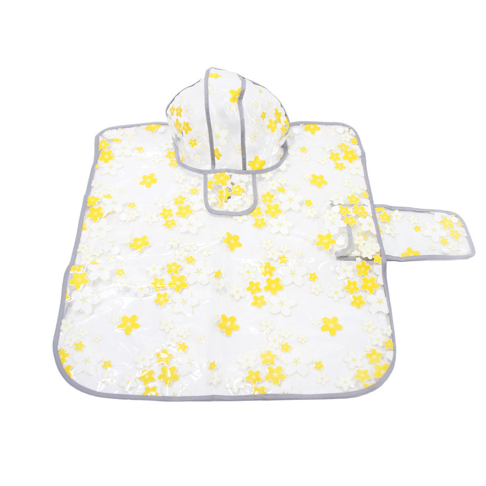 Pet Floral Dog Cloak Raincoat