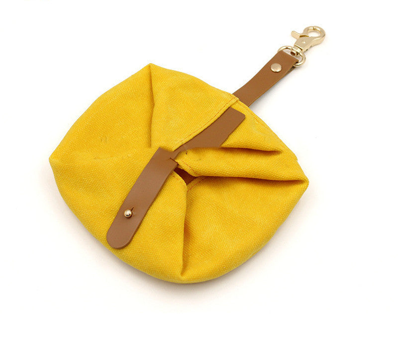 Folding Dog Bowl Ration Bag