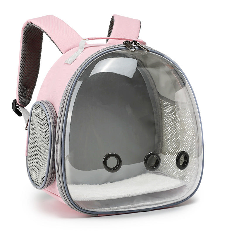 Hamster Carrier Transparent Backpack