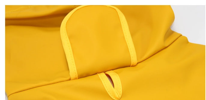 Pet Poncho With Bellyband