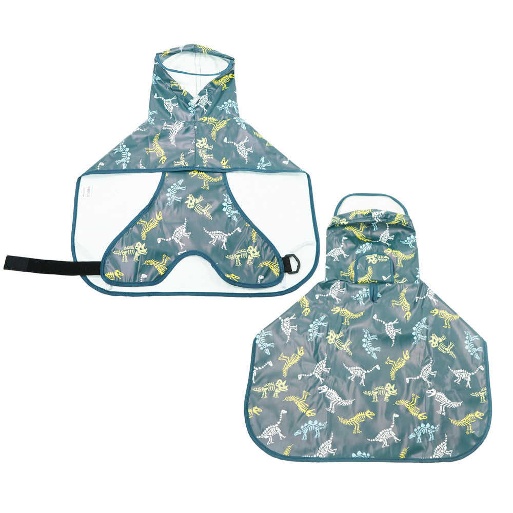 Pet Poncho With Bellyband