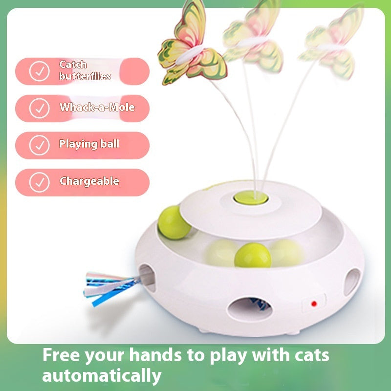 Intelligent Automatic Cat Teasing Toy