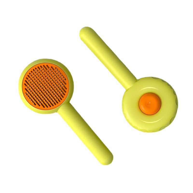 Pet Comb Brush Donut Hair Removal