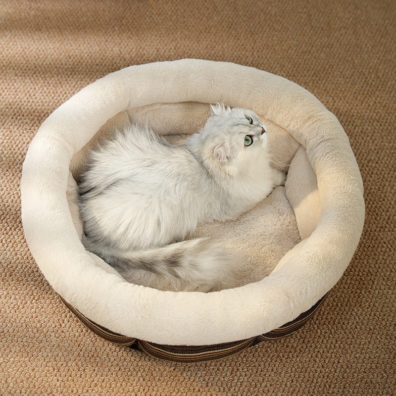 Pet Bed Linen Round Nest Non-slip