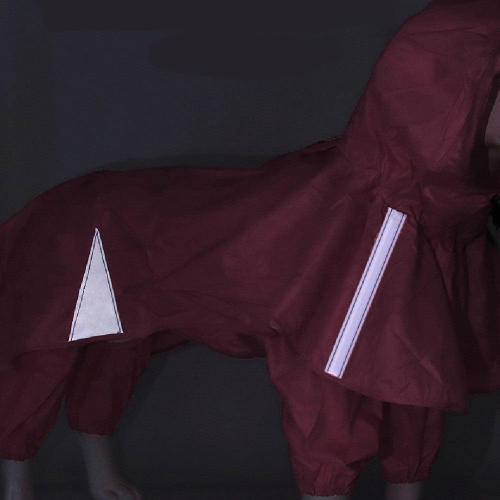 Pet Fashion Personalized Cloak Hooded Raincoat