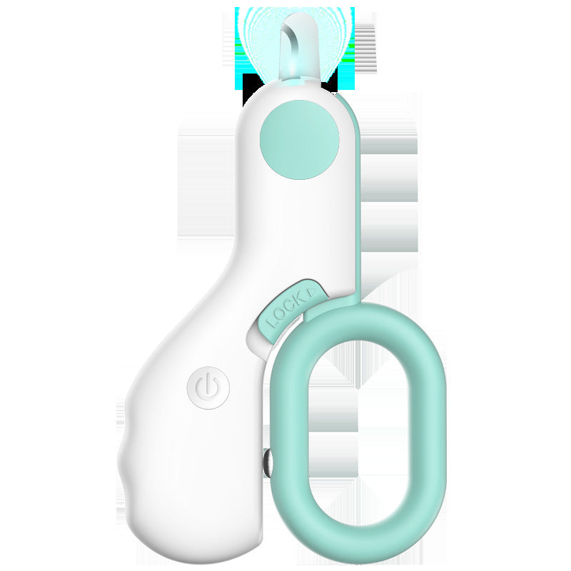 LED Illuminating Pet Mini ABS Nail Trimmer