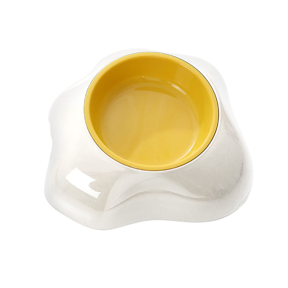 Egg-shaped Pet Bowl Feeder
