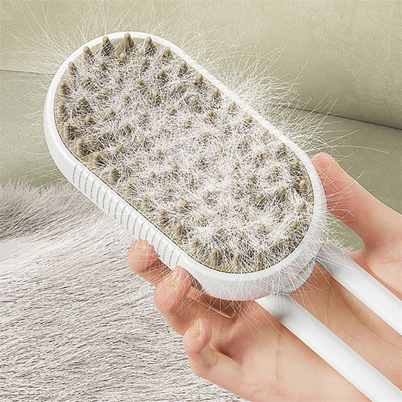 3 In 1 Electric Spray Cat Hair Brushes